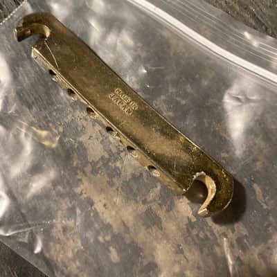 Unknown stop tailpiece 70's 80's - Gold image 3