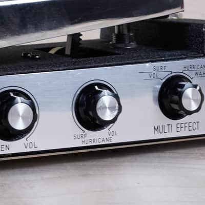 Shin-Ei Jax ME-7 Surf Wah Hurricane Siren Pedal 1970s Vintage Expression Made in Japan MIJ image 3