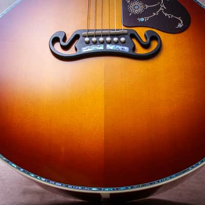 GIBSON USA Custom Shop SJ-200 5A Custom Select "Wildfire Burst + Ebony" (2025) image 6