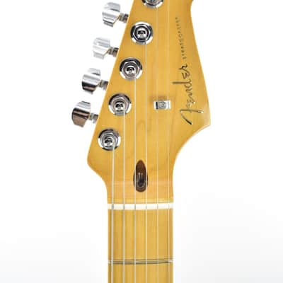 Fender American Ultra Stratocaster with Maple Fretboard Cobra Blue image 10