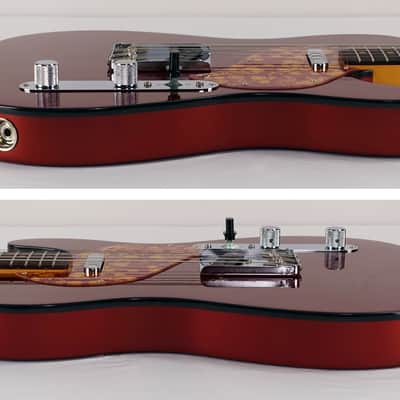 2023 Fender Raphael Saadiq Signature Telecaster Candy Apple Red with Hard Case image 4