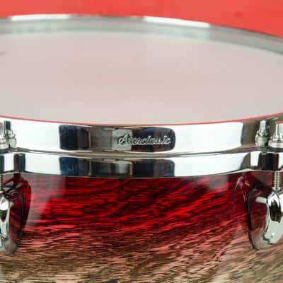 Used Tama 12" X 8" Star (Walnut) Snare Drum - Garnet Japanese Sen Burst image 7