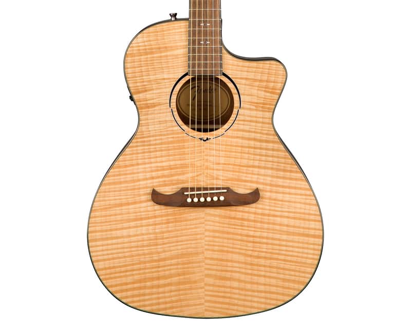 Used Fender FA-345CE Auditorium - Natural w/ Laurel Fingerboard image 1