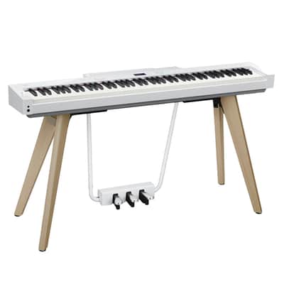 Casio PX-S7000WE 88-Key Smart Hybrid Hammer Action Digital Piano - White image 1
