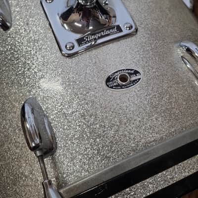 Slingerland 20x14 Bass Drum 1970s - Silver Sparkle image 3