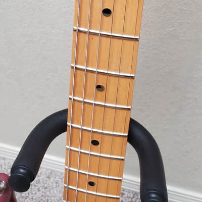 American Fender Stratocaster 1995 - RARE Burgundy Mist image 5