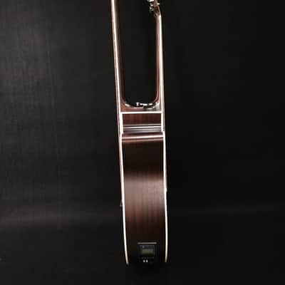 Busuyi Guitar 4 String Bass 6 String Lead Acoustic, Travel Acoustic Guitar with  Hard Case image 4