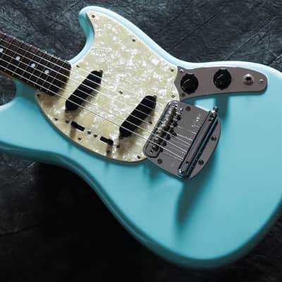 Fender Japan Traditional 60s Mustang 2022 - Daphne Blue - VERY GOOD condition image 2