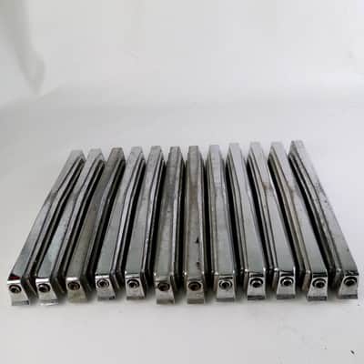 Ludwig 12x Imperial Bass Drum Lugs 6 3/8"Vintage 50s Chrome Part #2206 Snare/Tom image 2