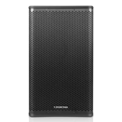 OBERON-112PW | OBERON Series 12" 1200W Powered PA/DJ Speaker w/ 2-Channel Mixer and Onboard DSP, TWS Bluetooth, Plywood, Black image 2