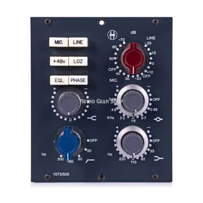 Heritage Audio 1073/500 Microphone Preamp & EQ Mic Pre Equalizer 500 Series 1073 image 1