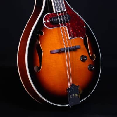 Ibanez M510E A-Style Acoustic/Electric Mandolin,  Brown Sunburst High Gloss image 4