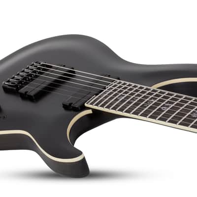 Schecter C-7 SLS Evil Twin Satin Black image 2