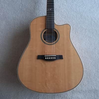 SEAGULL Artist Cameo CW DELUXE QII PEPPINO MODEL 2015 Flame Maple Sides/Back image 8