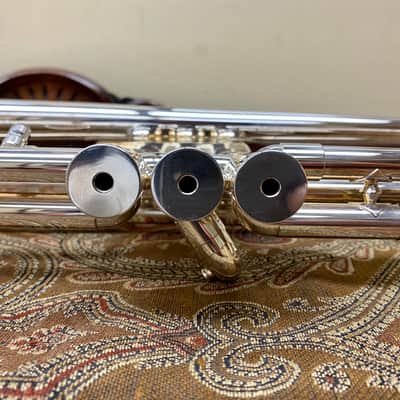 Antoine Courtois 'Evolution IV' Silver-Plated Pro-Level Trumpet image 9