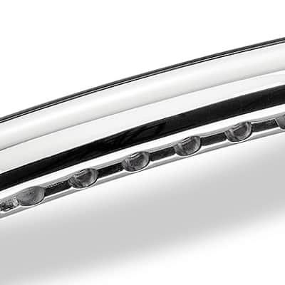 Schaller Germany Stop Tailpiece for STM/GTM Guitar Bridges - CHROME, 12050200 image 3