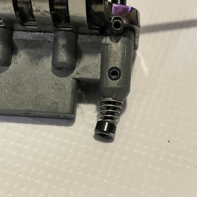 2010's Ibanez RG Series Edge III Cosmo Black Floyd Rose Tremolo Bridge & Arm (Needs Work) image 7