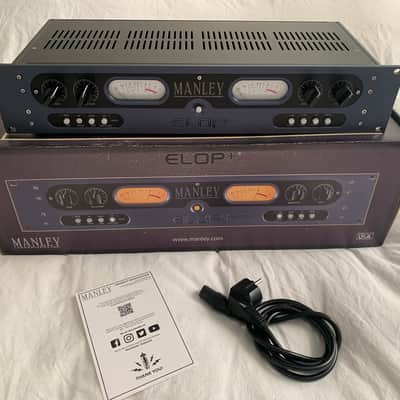 Manley Labs ELOP+ Dual-Channel Electo-Optical Tube Compressor / Limiter 2010s - Purple image 1