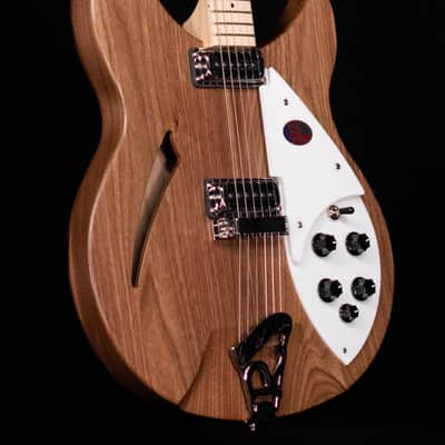 Rickenbacker 330W Thinline Semi-Acoustic, Walnut Body, Maple FB with Case image 4