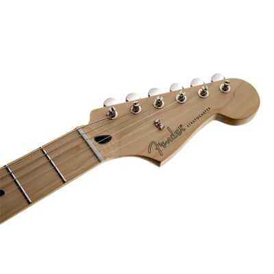 Fender AS Jimmie Vaughan Strat MN Olympic White - Electric Guitar image 4