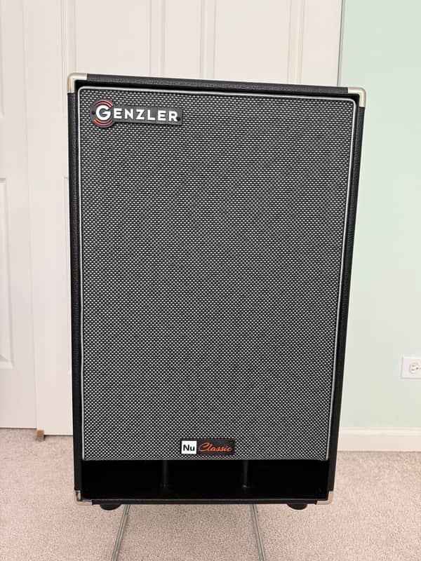 Genzler Amplification Nu Classic NC-210T 400-Watt 2x10" Bass Speaker Cabinet - Black--like new image 1