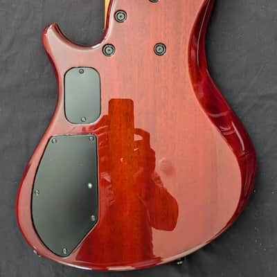 Roscoe SKB 6-string fretless bass image 6