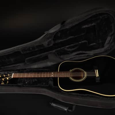 1989 Sigma by Martin DM-4B - Black | Korea Vintage Dreadnought Acoustic Guitar Solid Top | Case image 19
