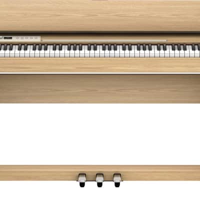 Roland F701-LA Digital Piano - Light Oak - Demo image 2