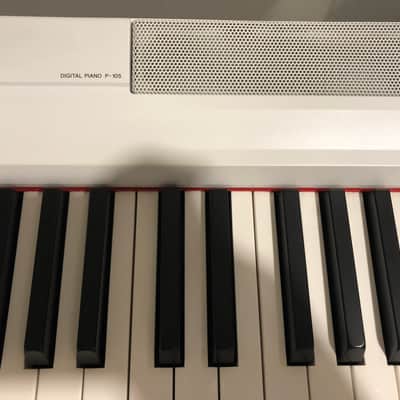 Yamaha P-105 White Digital Piano image 3