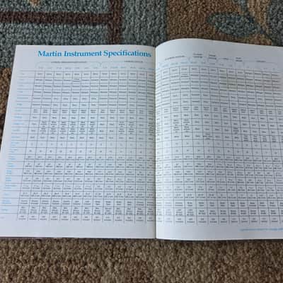 Vintage 1977 CF Martin Instruments Guitar Catalog! Rare, Original Case Candy, Paperwork! image 7