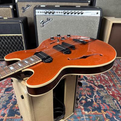 Epiphone USA Casino 1 of 1 Custom Order Orange Sparkle - 2021 image 16