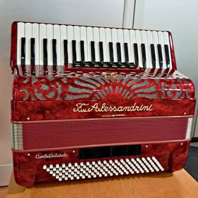 Professional Accordion Fratelli Alessandrini 41 Key/120 Bass image 6