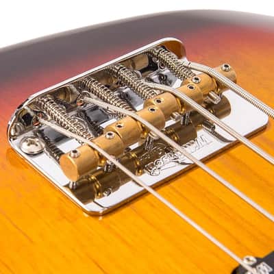 Vintage VJ74 ReIssued Bass - Sunset Sunburst (VJ74SSB) image 8