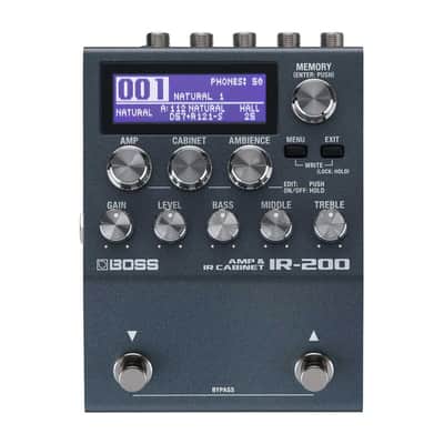 BOSS IR-200 Amp and IR Cabinet Pedal image 1