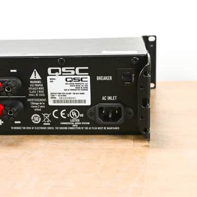 QSC GX5 2-Channel Power Amplifier CG014XM image 6