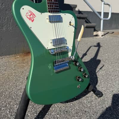 Vintage!  1967 Gibson Firebird Non-Reverse - Inverness Green Refinish image 1