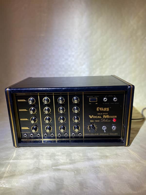 Evans Vocal Mixer MA-100 Deluxe serviced (recaped!) 60s image 1