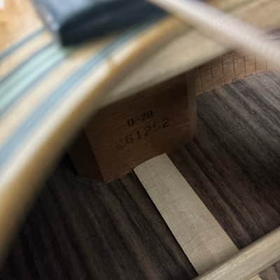 Vintage 1970 Martin D-28 Acoustic Guitar w/ Original Hardshell Case, Sunburst image 17