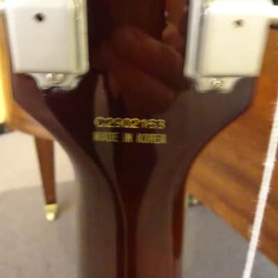 Dillion Les Paul Copy 2000's Quilted Tobacco Sunburst image 3