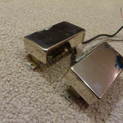 Rare Find WB Will Boggs Pickups Firewater Bridge and Neck Humbucker Set Chrome image 8