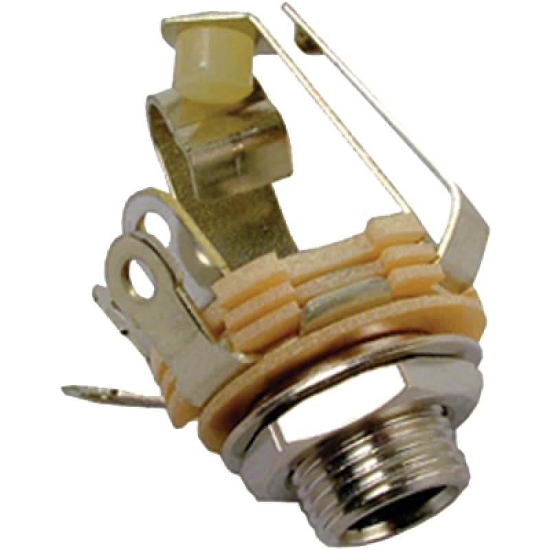 1/4" Jack - Switchcraft, Mono, isolated make circuit image 1