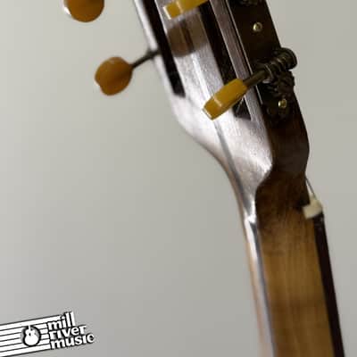Vintage Maccaferri Selmer Style D-Hole Busato Jazz Guitar 1940s–1950s w/ Case image 8
