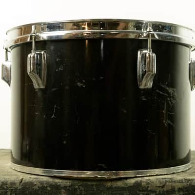 1970s Rogers 9x13 Jet Black Pearl Concert Tom image 5