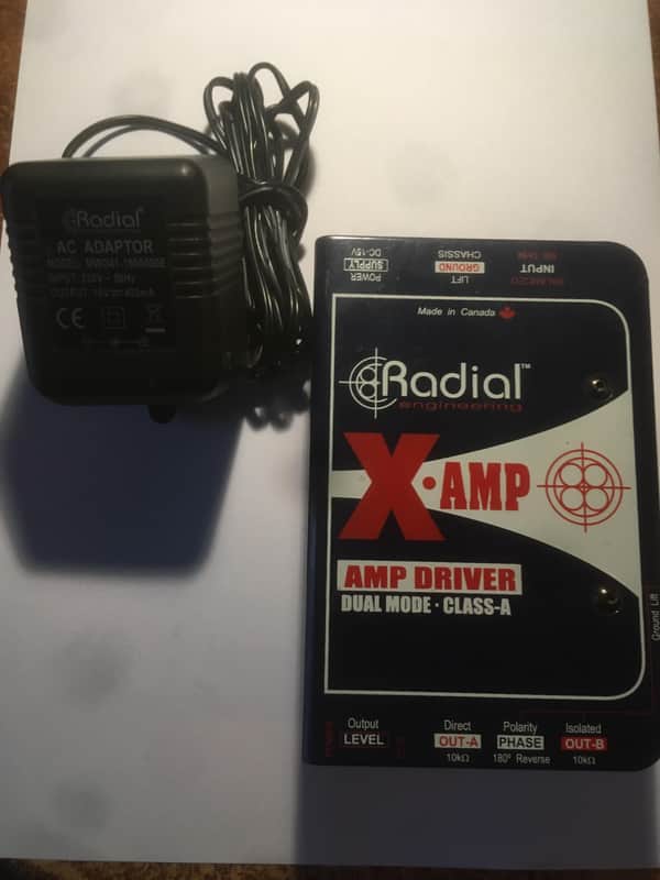 Radial X-Amp Studio Reamper 2010s - Yellow image 1