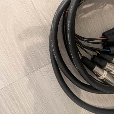 9 foot Canare 8 Channel ELCO/EDAC to XLR-F Snake image 2