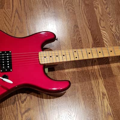 Robin Raider I - 1983 Reverse Banana Headstock, Deep Metallic Red, Excellent Condition image 1