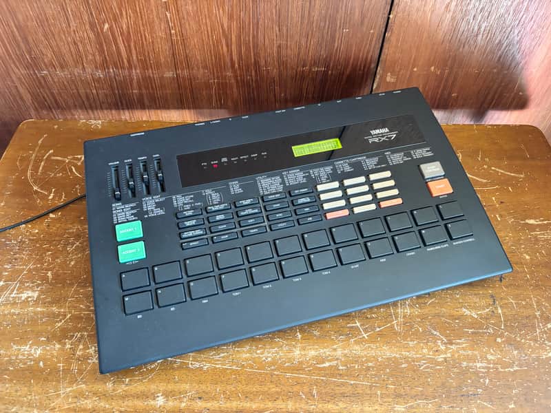 Yamaha RX7 Digital Rhythm Programmer Drum Machine New battery w/ power supply image 1
