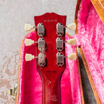 Tokai LS420 Plain Top Custom Shop Violin Flame #2145614 image 16