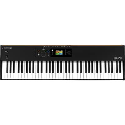 STUDIOLOGIC - SL73 MK2 Master Keyboard 73 Keys Weighted Hammer Action with Aftertouch, USB-C Audio Interface, MIDI 2.0, DAW Controls, Numa Player Integration image 3