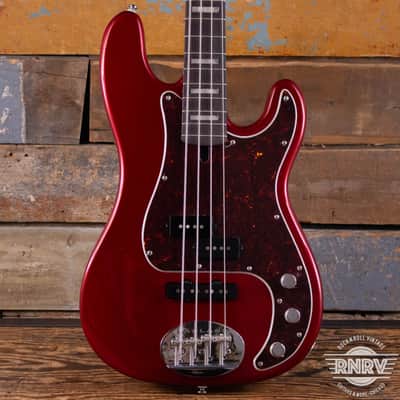 Lakland Skyline 44-64 Custom PJ 4-String with Rosewood Fretboard 2010s - Candy Apple Red image 1
